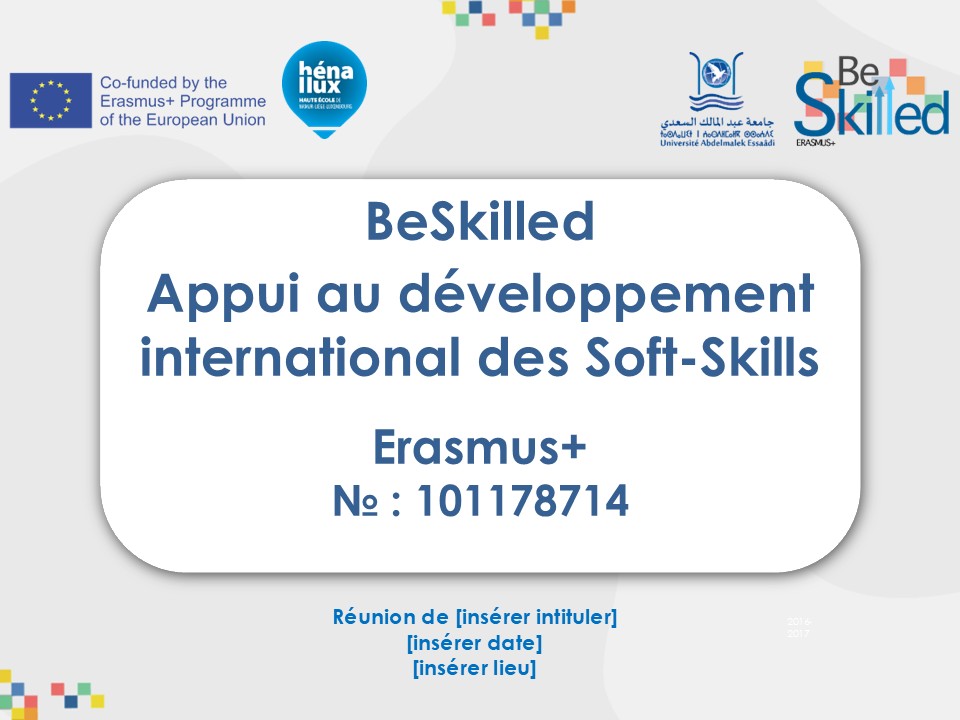 Aperçu du template PowerPoint